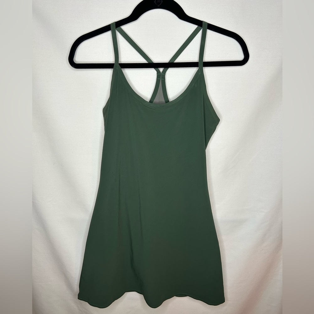 Outdoor Voices The Exercise Dress in Evergreen